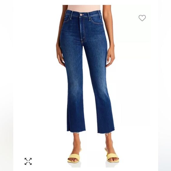 MOTHER the Hustler Ankle Fray Jeans in Home Movie - Picture 1 of 12